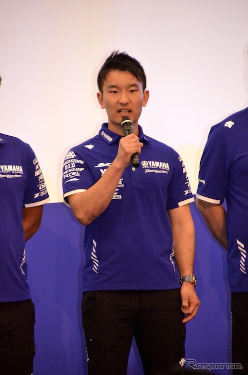 YAMAHA FACTORY RACING TEAMに新加入した三原拓也選手。