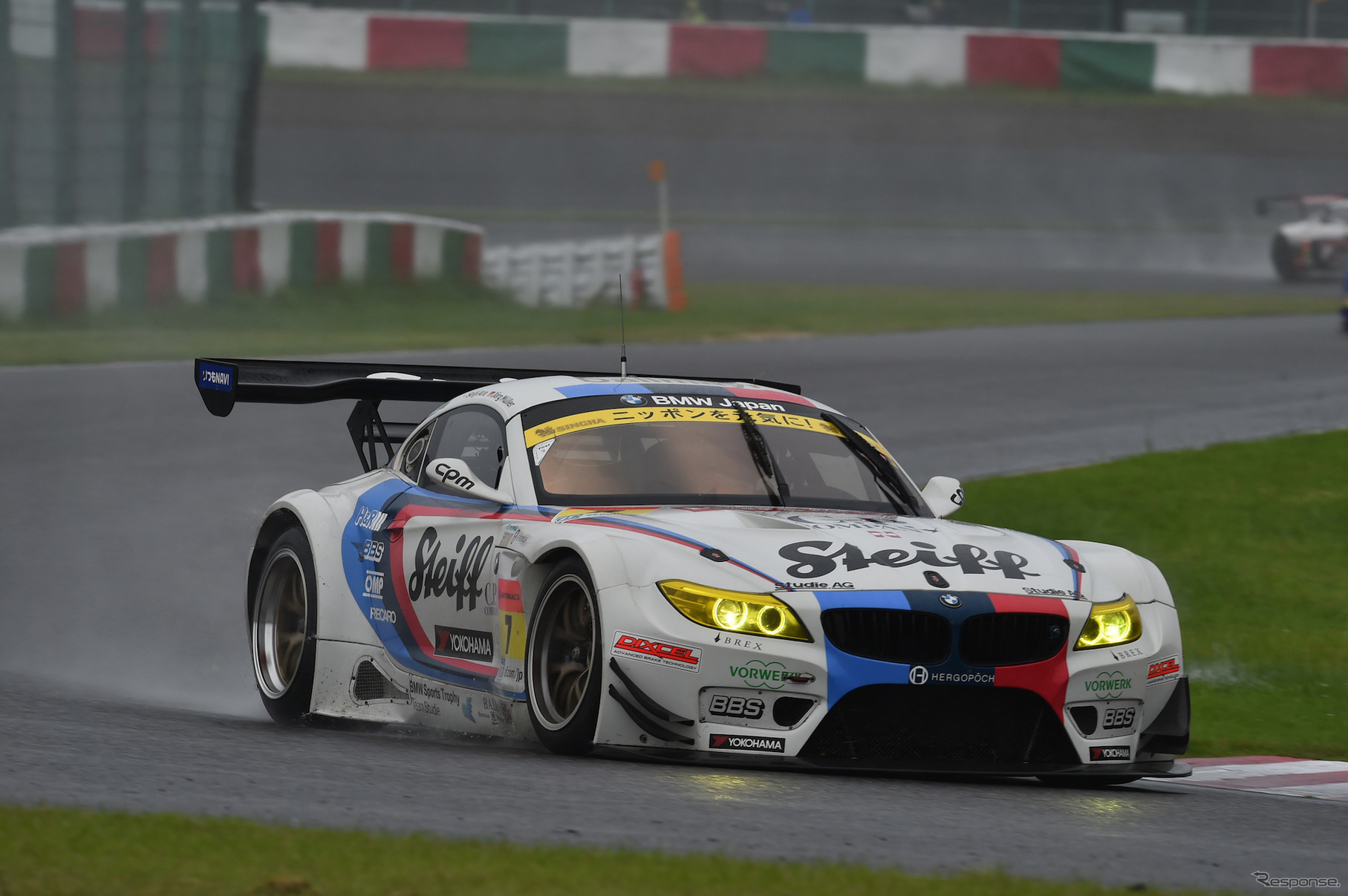 #7 Studie陣営は昨年までのZ4（写真）から、今季はM6 GT3にスイッチ。