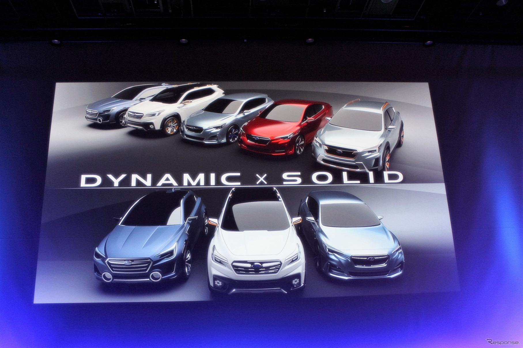 スバルのデザイン、ボディカラーも“DYNAMIC×SOLID”…「無機質な鉱物をモチーフに」