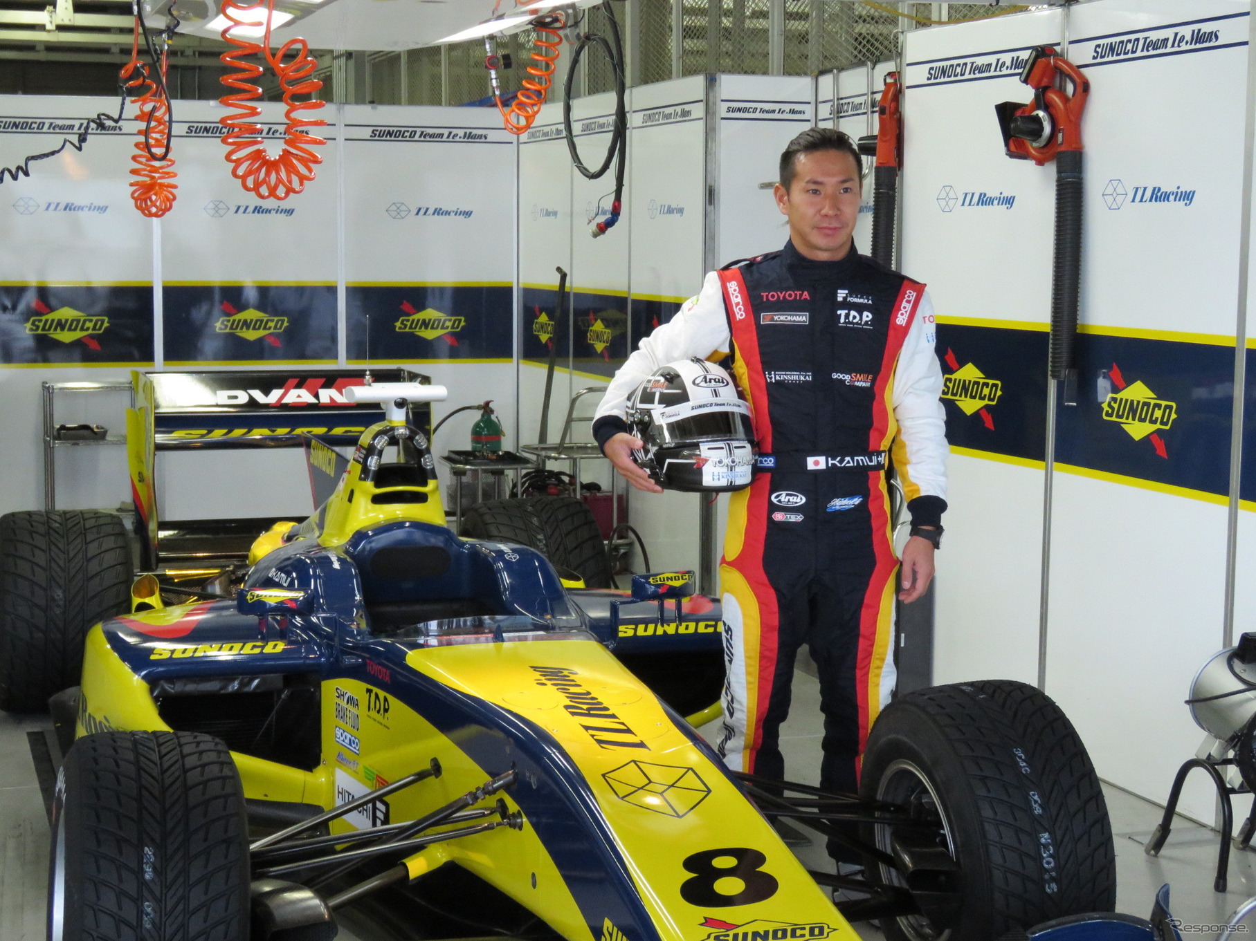 今年もチームルマンの8号車で可夢偉はSFを戦う。