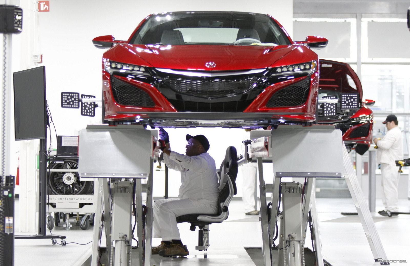 アキュラ（ホンダ）NSX 新型を生産する米工場