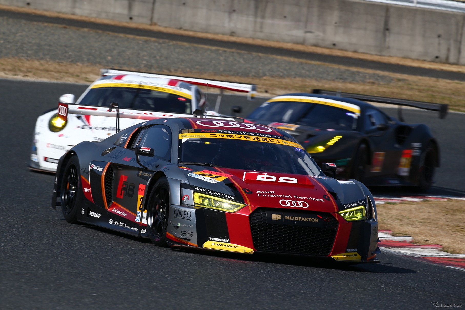 #21 アウディR8 LMS（GT300クラス）