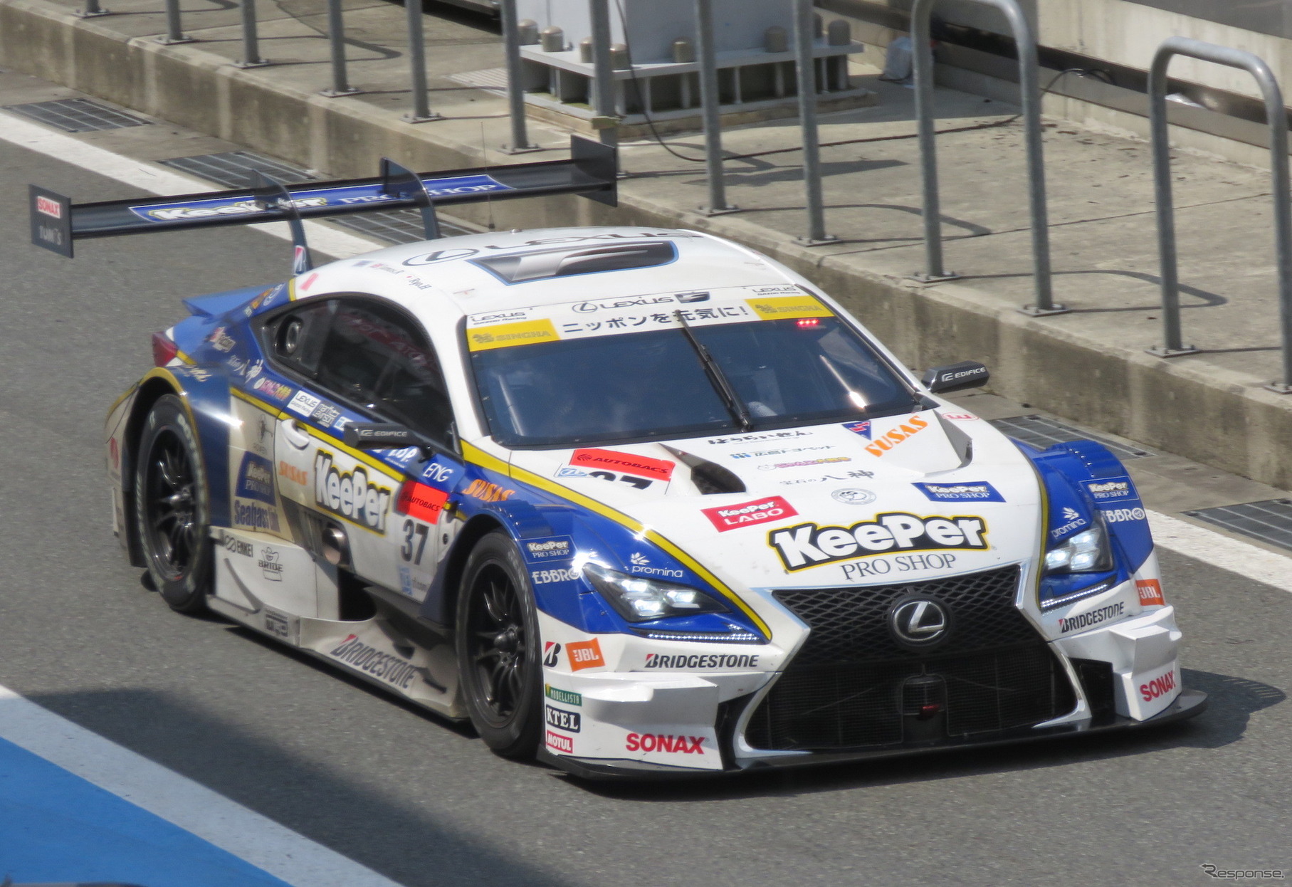 #37 KeePer TOM'S RC F（富士テスト2日目）