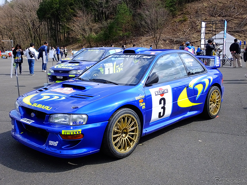 インプレッサWRC98［1998年］（3月27日、スバルファンミーティング、栃木県佐野市・スバル研究実験センター）