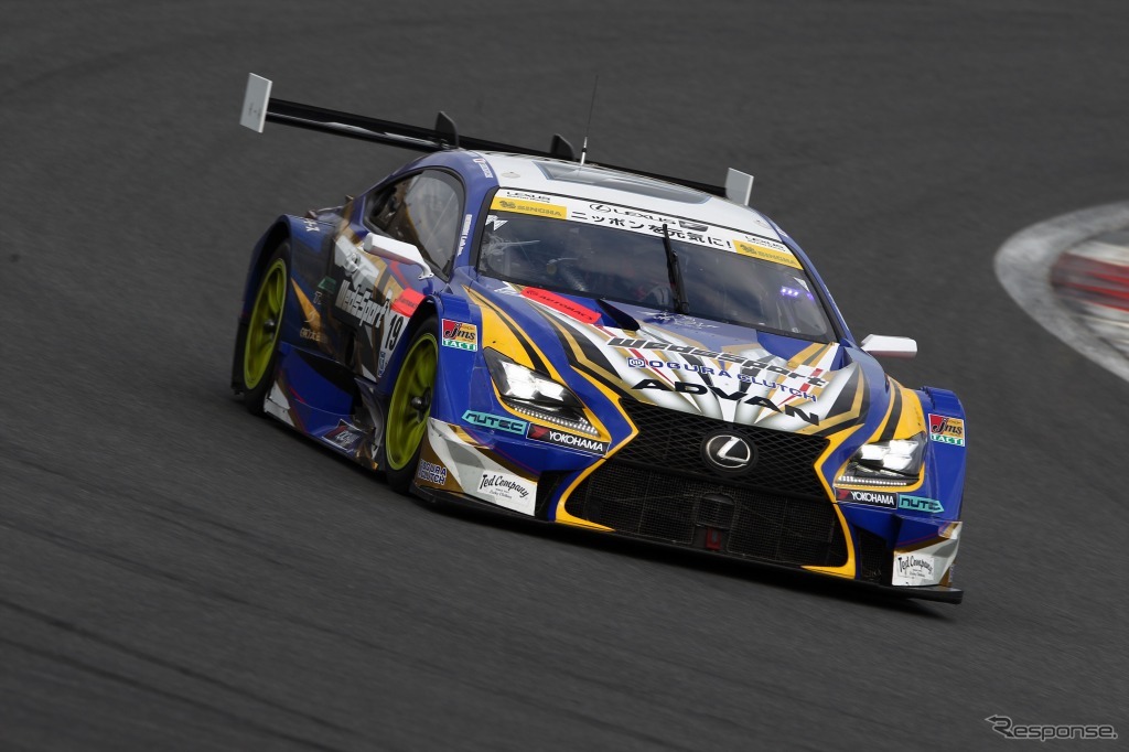 SUPER GT 19号車　WedsSport ADVAN BANDOH RC F （関口 雄飛選手／国本 雄資選手）