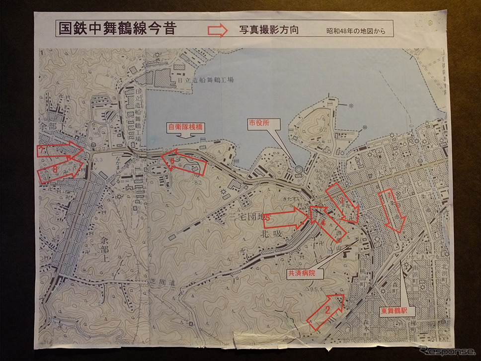 赤れんが3号棟（明治35年造、旧海軍兵器廠倉庫）には、中舞鶴線を再現したジオラマ、レール、ディーゼル機関車、トロッコなどが展示されている