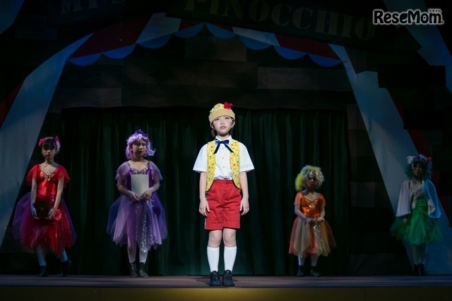 Disney「ピノキオ」Jrミュージカル版公演のようす