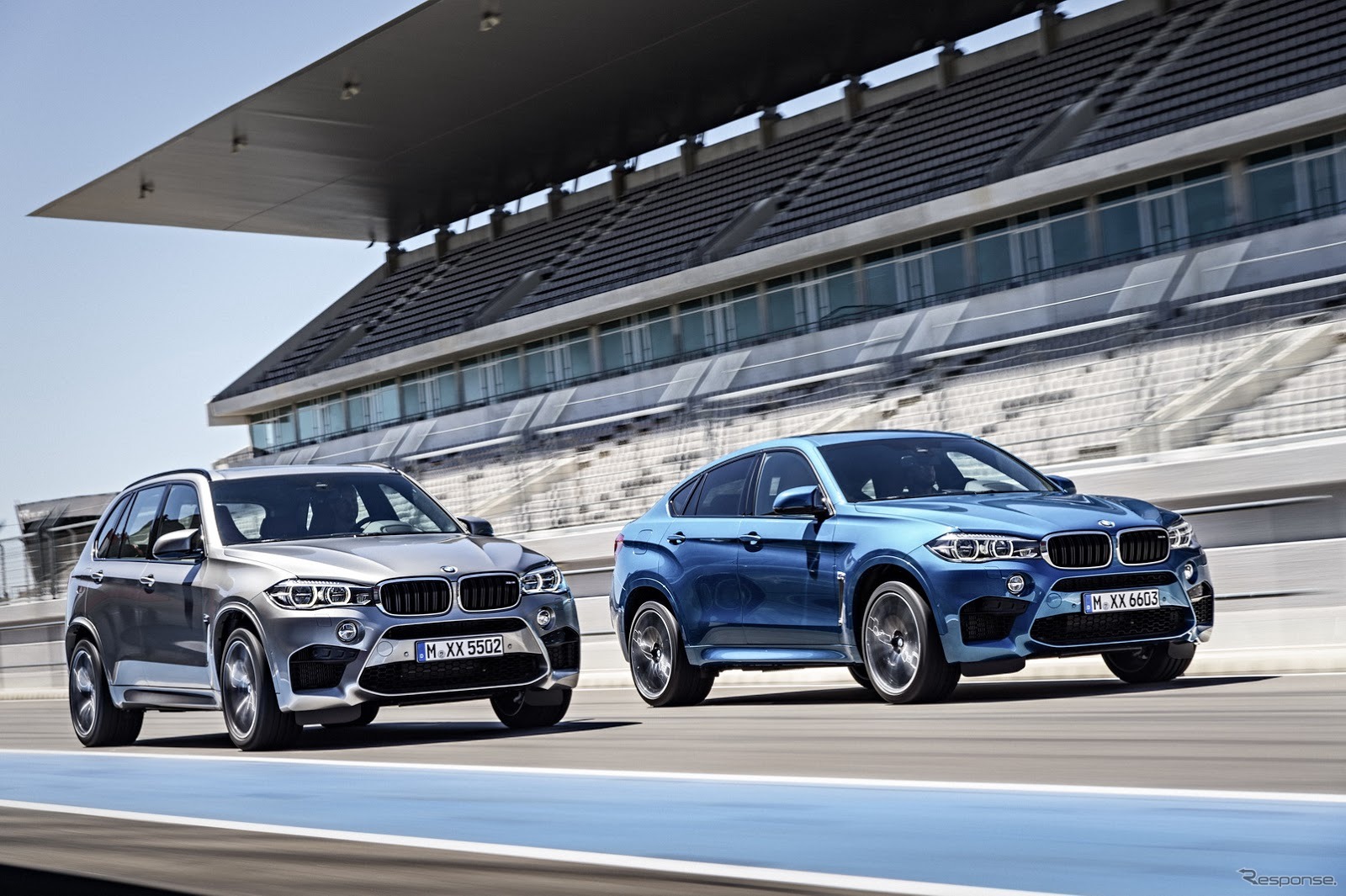 新型 BMW X5M と X6M