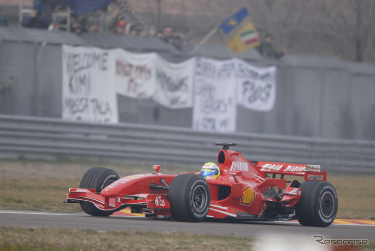 フェラーリ F2007、納得のシェイクダウン