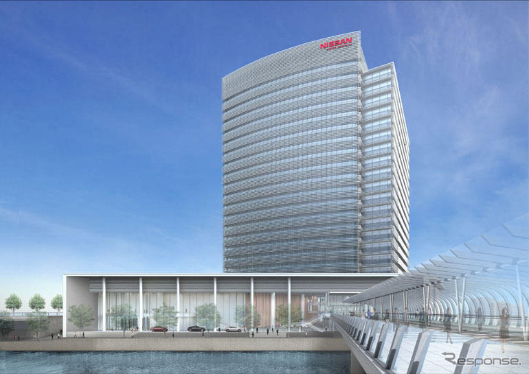 【日産 本社屋 起工】創業の地・横浜に