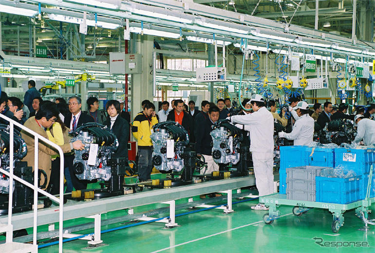 日産の中国合弁工場、累計生産台数が50万台を達成