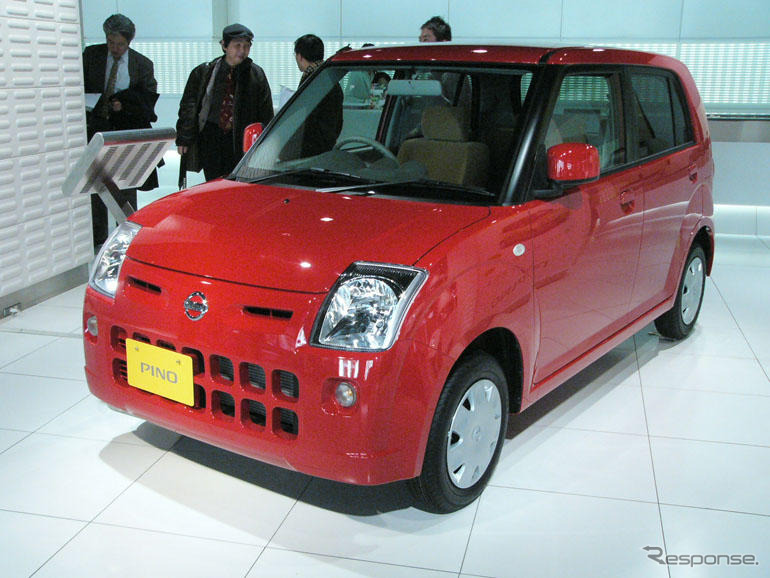 【日産 ピノ 発表】4車種目の軽自動車を発売、専用シート生地など