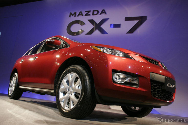 【マツダ CX-7 発表】発売1カ月の受注が目標の5倍