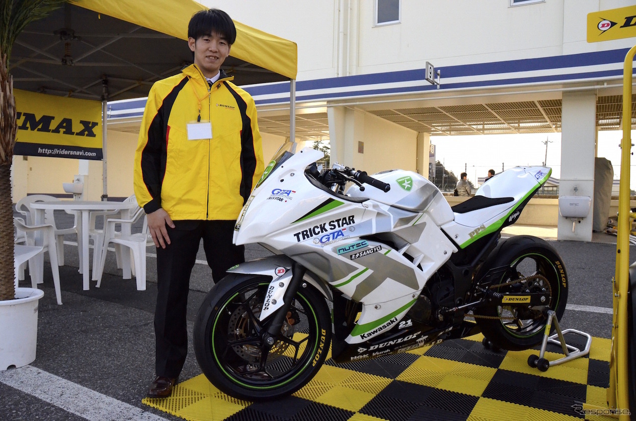 アジアロード選手権アジアプロダクション250ccクラスチャンピオンの山本剛大選手。