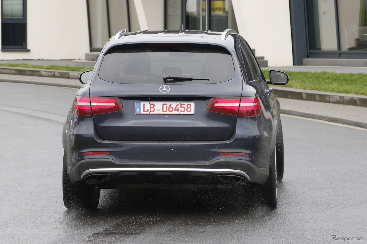 メルセデスAMG GLC63 スクープ写真