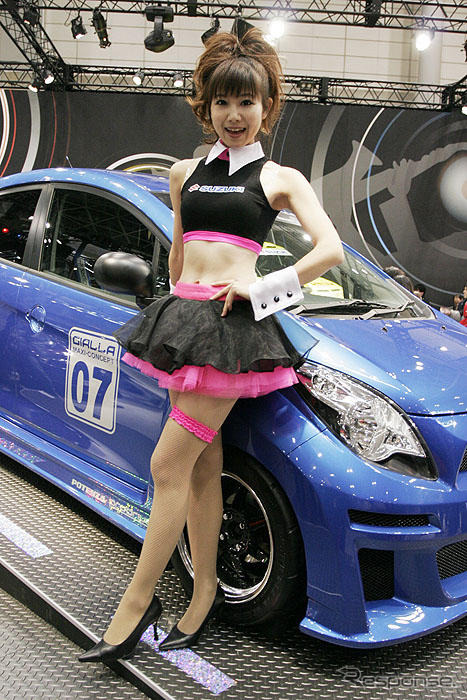 【東京オートサロン07】コンパニオン写真蔵…その61、スズキ 続