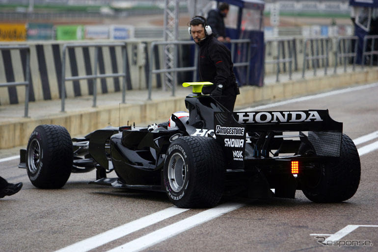 【ホンダF1】バトン＆バリチェロ、進歩に満足