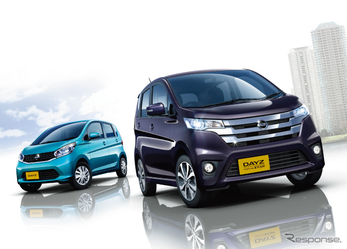 日産デイズ（三菱ではeKワゴンとして販売）