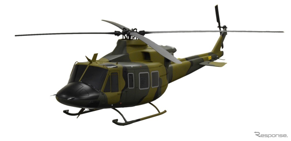 最新型ヘリコプターUH-X　1/10モデル　コンセプト模型