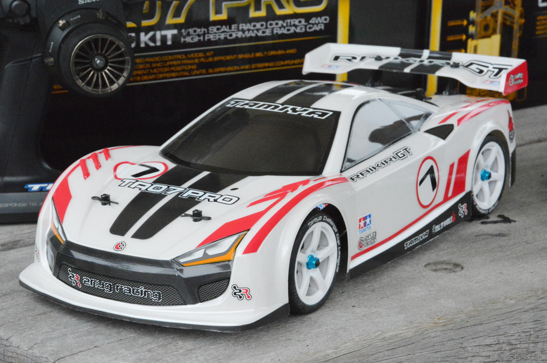 試走モデルにはライキリGTのボディが装着されていた