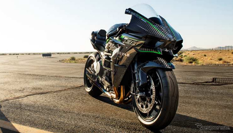 Ninja H2R（画像は2015年型 348km/h達成マシン）