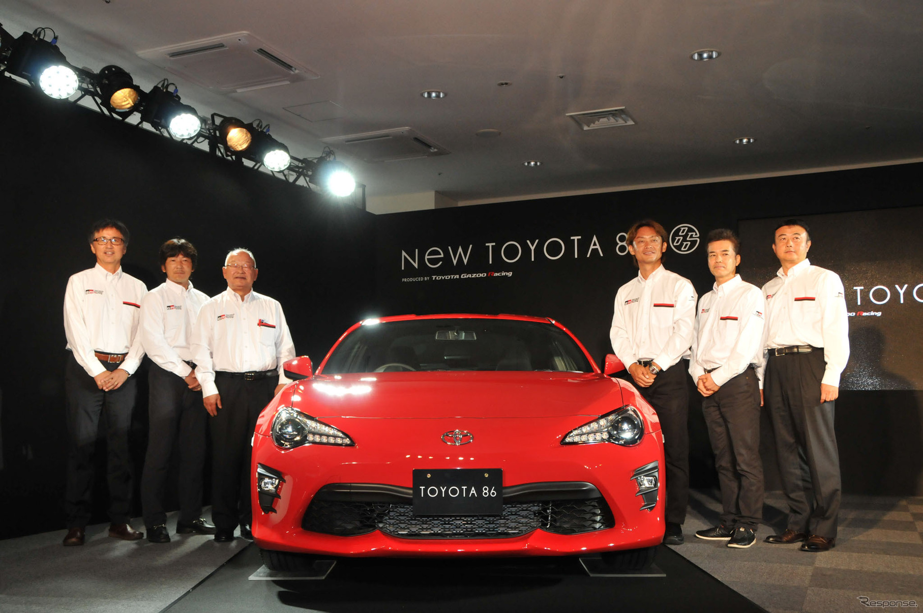 トヨタ 86 マイナーチェンジ発表会