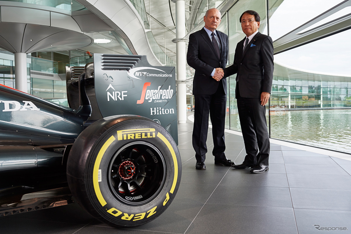 マクラーレン・ホンダとNTTコミュニケーションズがテクニカル・パートナーシップ契約を締結