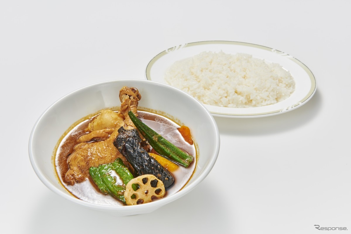 30　ほろほろチキンのHOT SOUP CURRY-まるごとチキンレッグ入-（北海道チューボー）