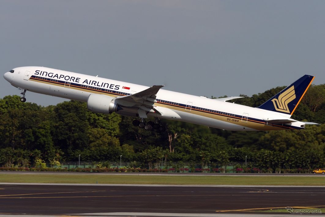 シンガポール航空のボーイング777-300ER