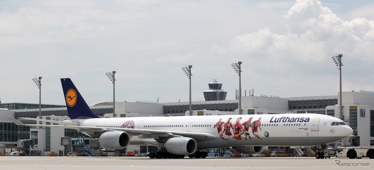 バイエルン・ミュンヘン特別塗装機