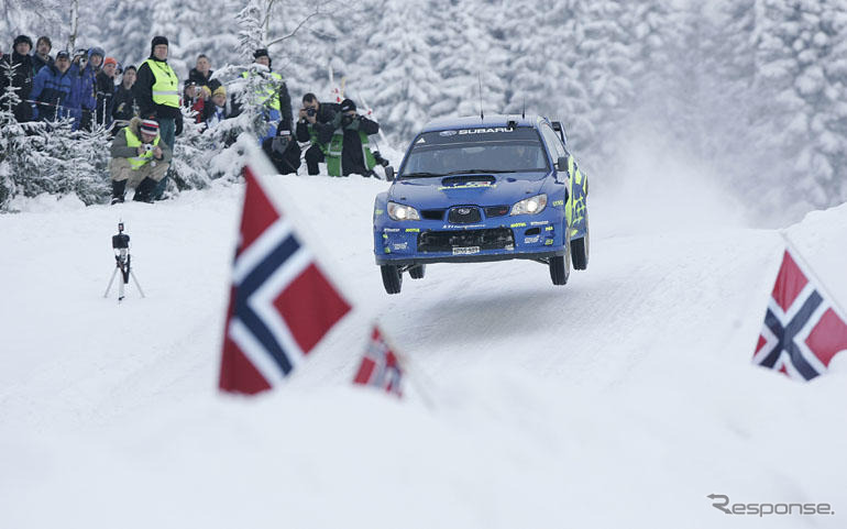 【スバルWRC】ラリー ノルウェー…写真蔵