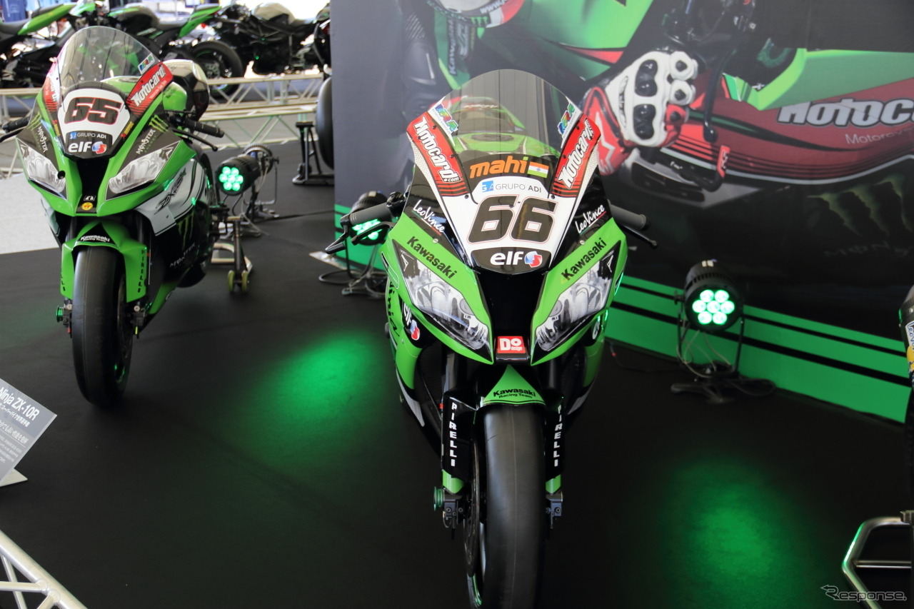 2016鈴鹿8耐 カワサキ特別展