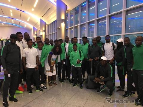 立ち往生のサッカーナイジェリア代表、デルタ航空のチャーター便で五輪へ
