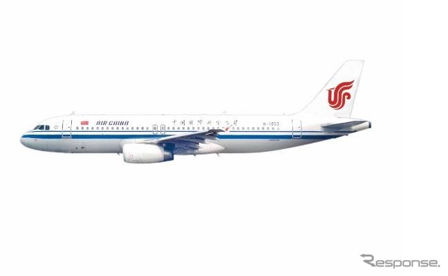 中国国際航空のA320