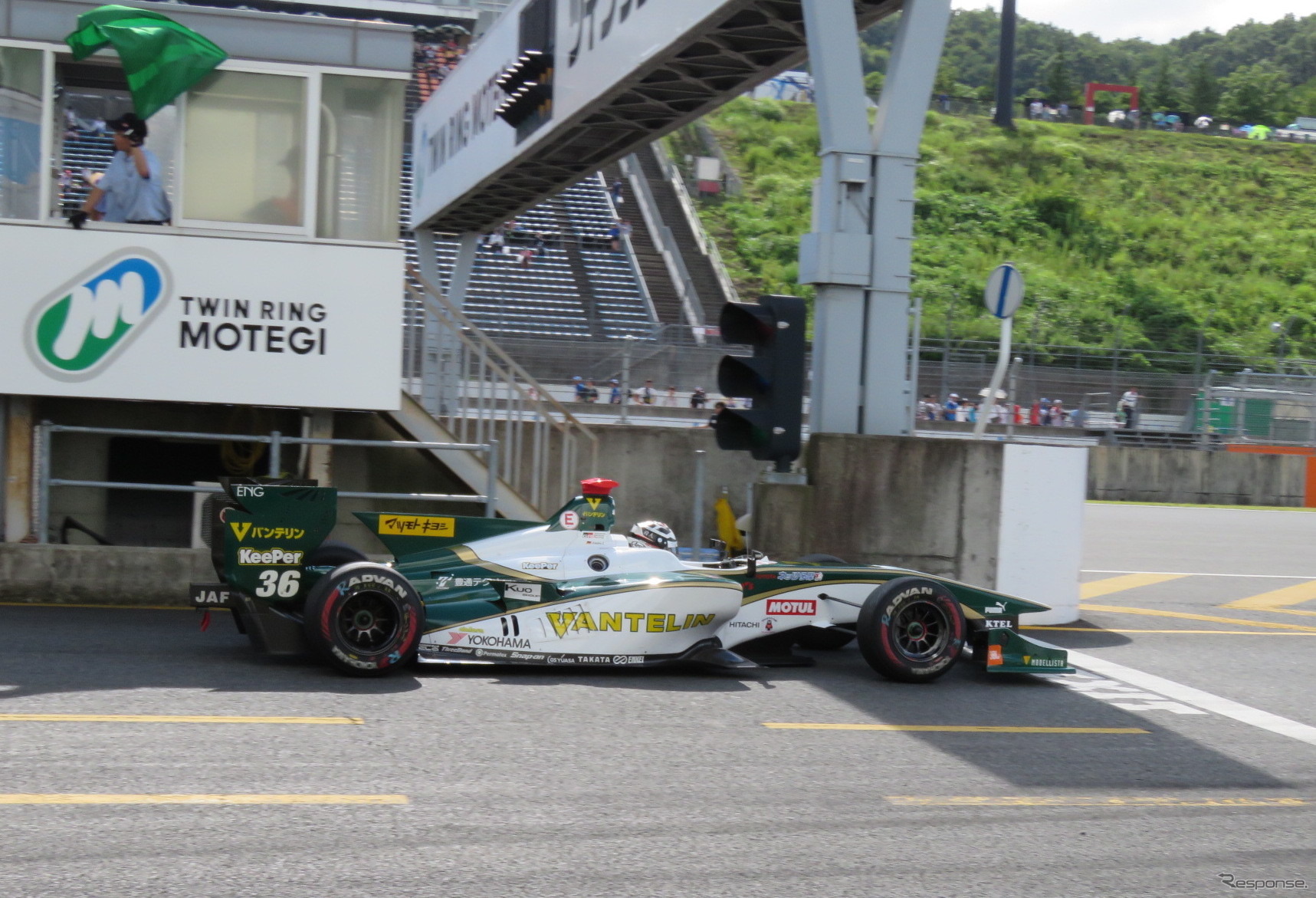 決勝2位の#36 ロッテラー。