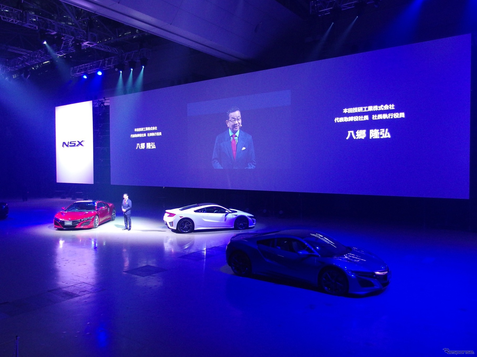 ホンダ NSX 新型発表（東京ビッグサイト）