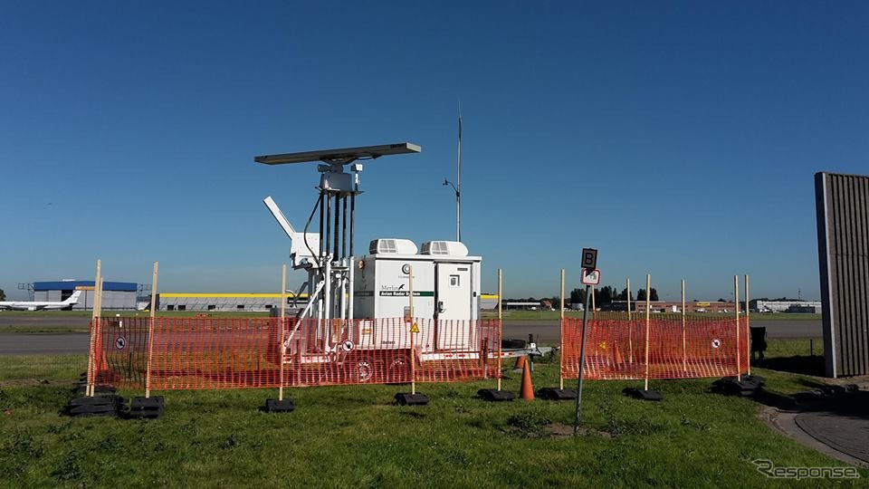 ブリュッセル空港、鳥検知システムのテストを実施