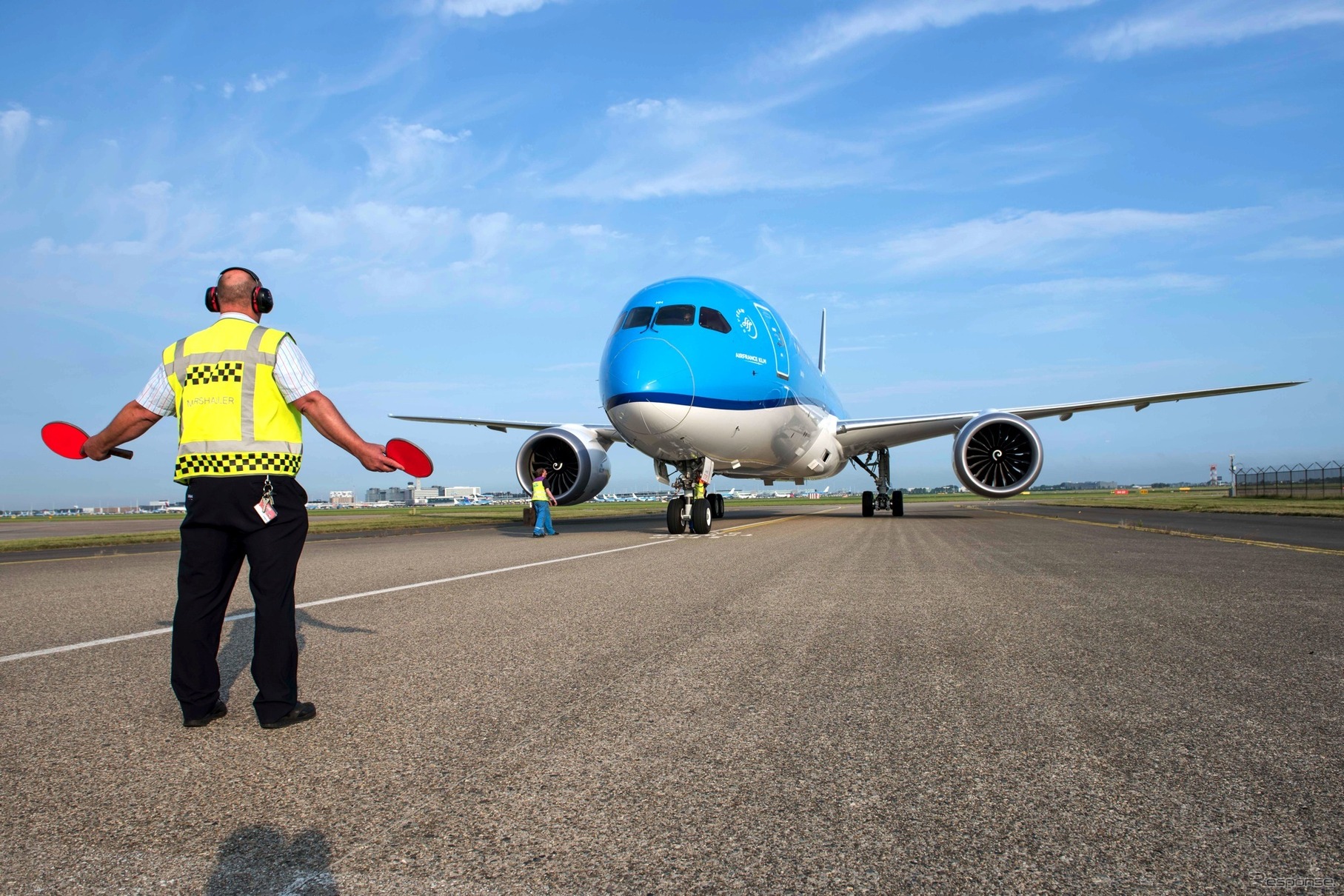 KLMオランダ航空のボーイング787