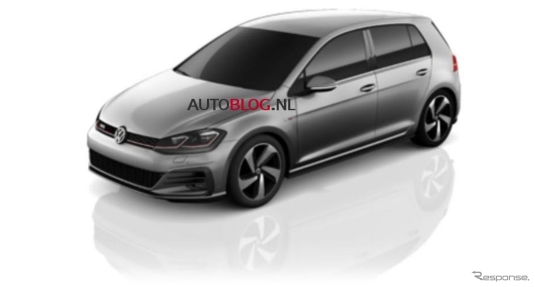 改良新型VWゴルフGTIの画像をリークしたオランダ『AUTO BLOG.NL』