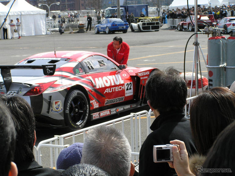 NISSAN MOTORSPORTS EXHIBITION…レーシングカーデモ走行 その2