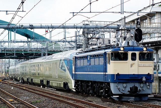 東大宮からはJR東日本に所属する機関車が牽引することになった。