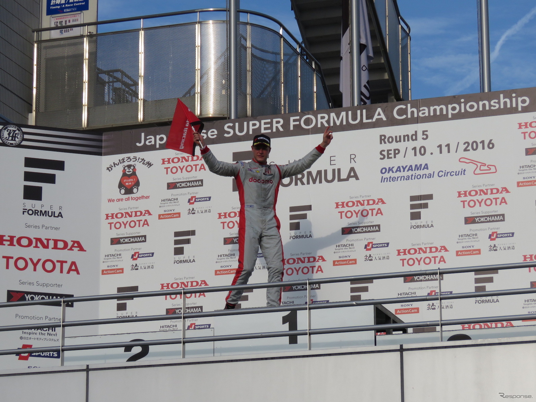 SF初優勝を飾ったストフェル・バンドーン。