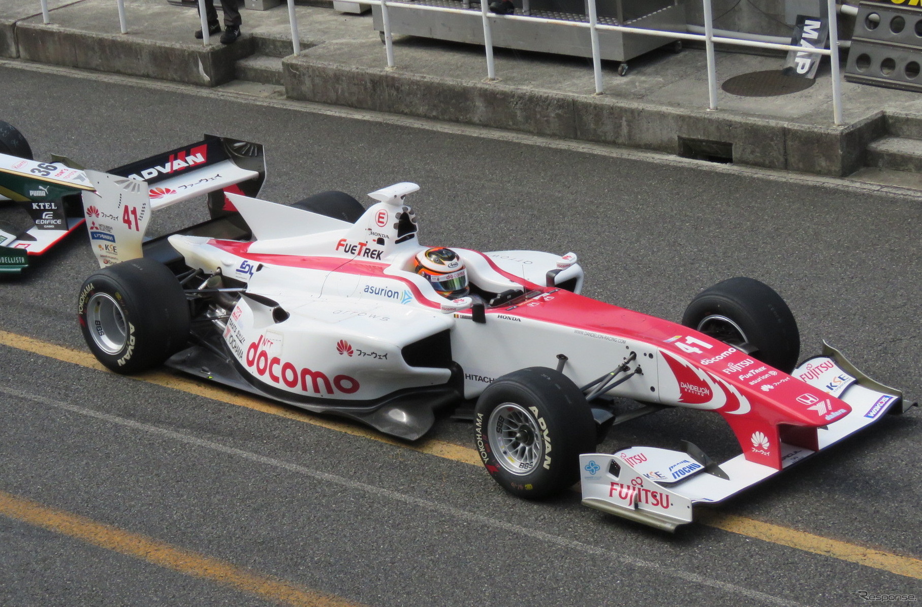第5戦岡山のレース1を制したのは#41 バンドーン。