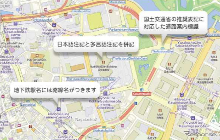 多言語地図の特長