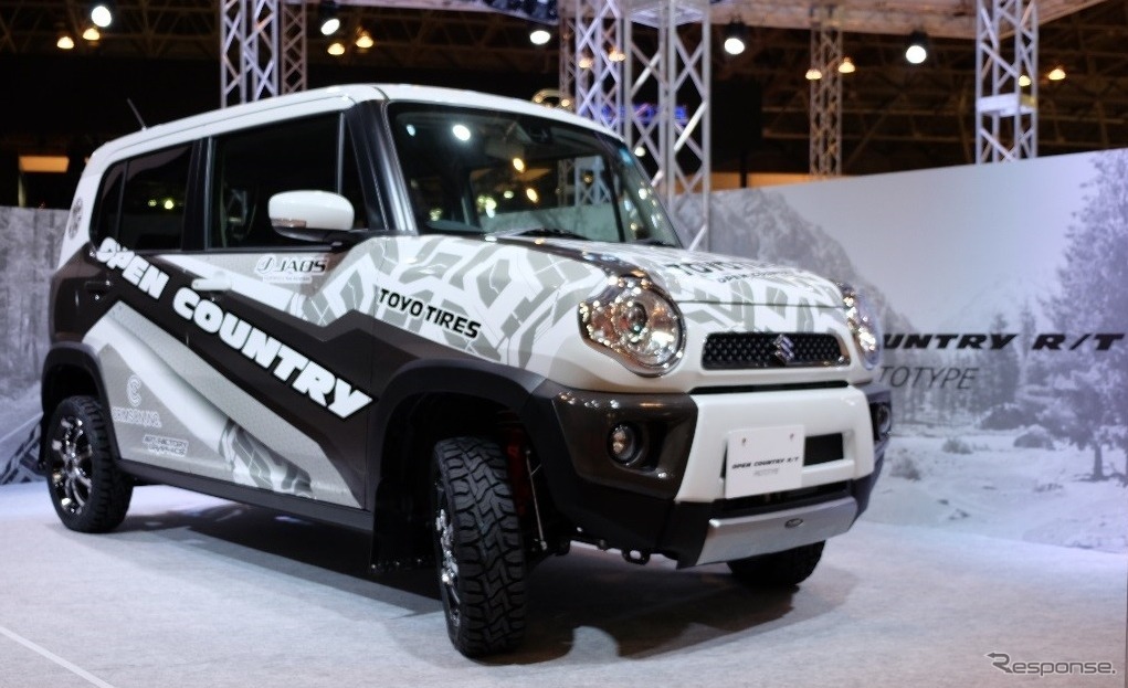 2016年の東京オートサロンに東洋ゴムが独自に架装して出展した車両