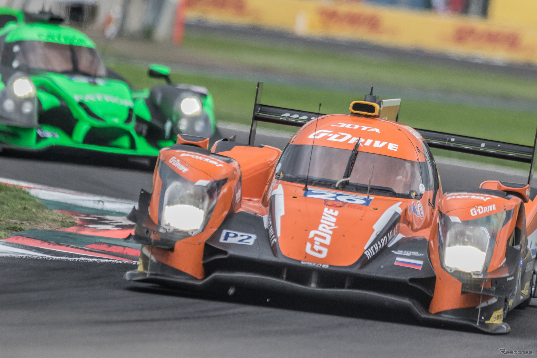 LMP2クラスの接近した戦いも見ものである。