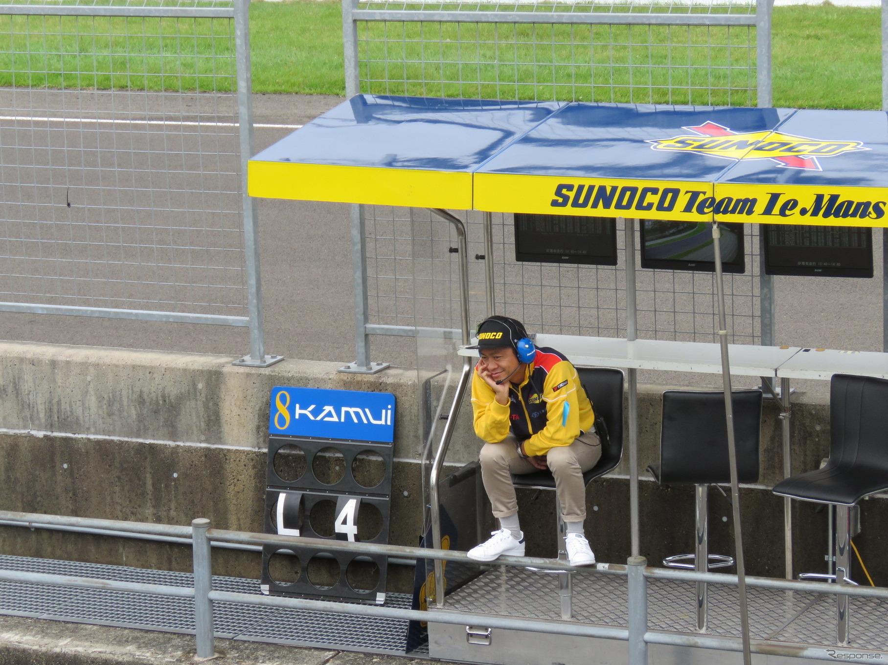 セッション中、笑顔が出るシーンもあった。