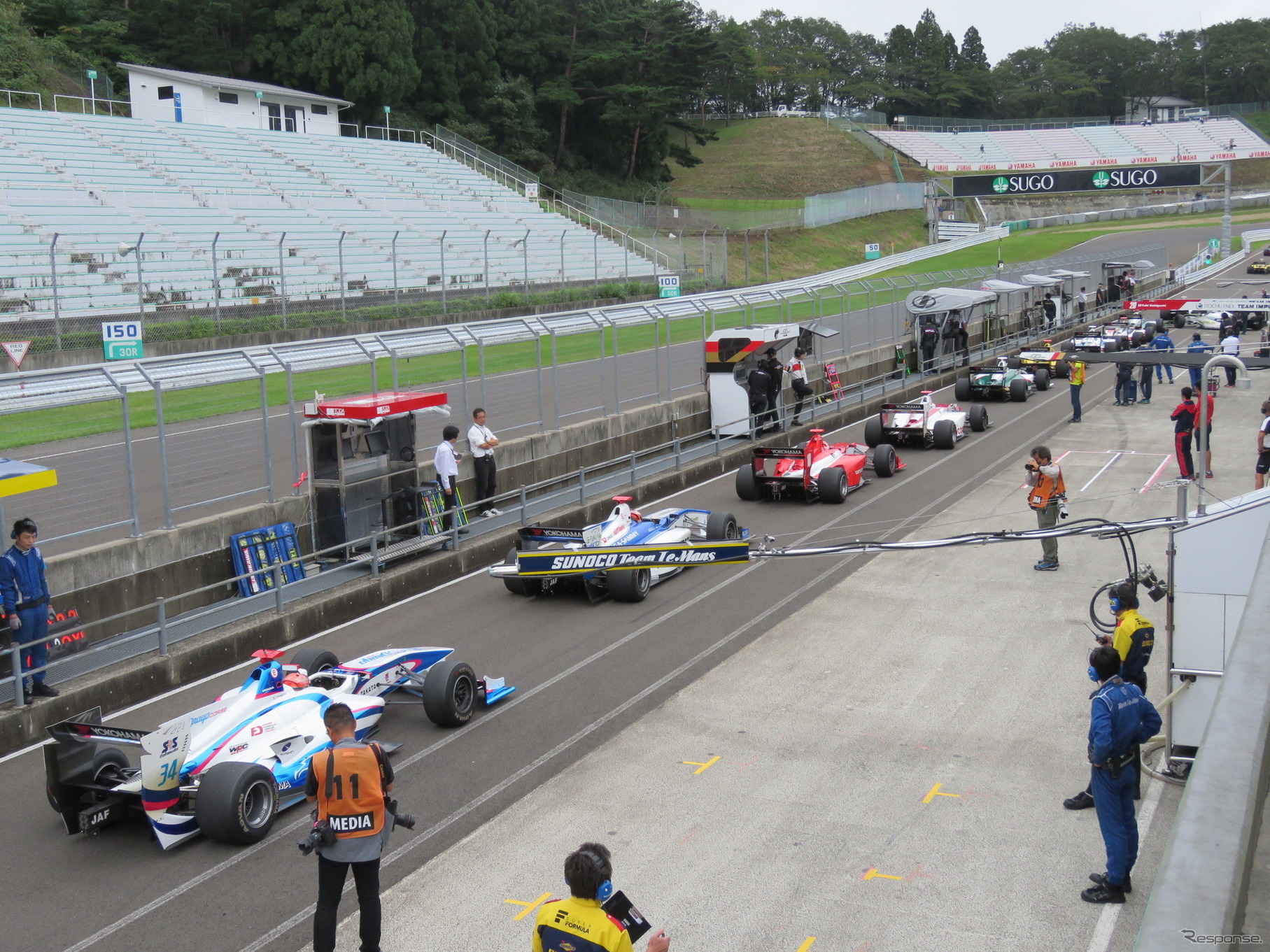 SF第6戦SUGOは24日に予選、25日に決勝を行なう。