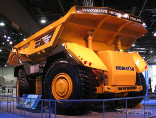 コマツの無人専用運搬車両 Innovative Autonomous Haulage Vehicle