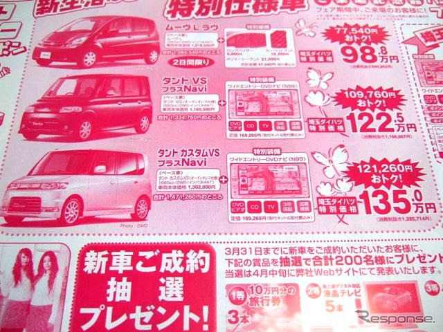 【新車値引き情報】このプライスでこんな新車を購入できる!!